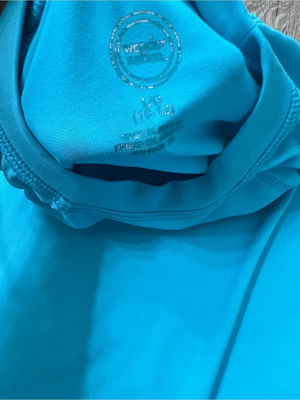 Wonder Nation blue swim top